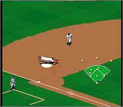 Pantallazo de Frank Thomas Big Hurt Baseball para Super Nintendo