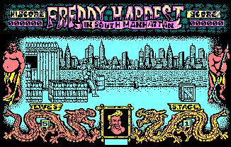 Pantallazo de Freddy Hardest 2 : In South Manhattan para Amstrad CPC
