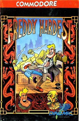 Caratula de Freddy Hardest in South Manhattan para Commodore 64