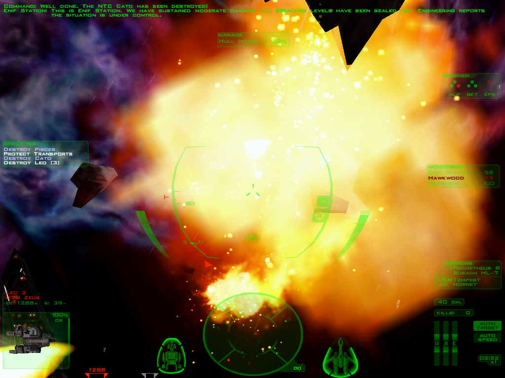 Pantallazo de FreeSpace 2: Sci-Fi Sim of the Year Edition para PC