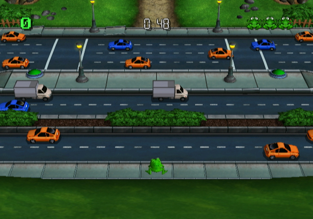 Pantallazo de Frogger Returns (Wii Ware) para Wii