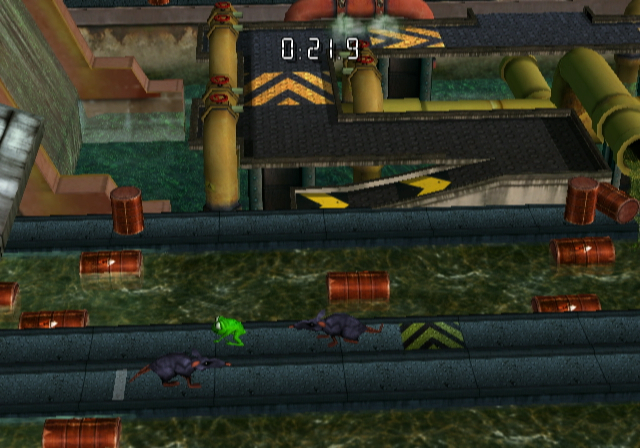 Pantallazo de Frogger Returns (Wii Ware) para Wii
