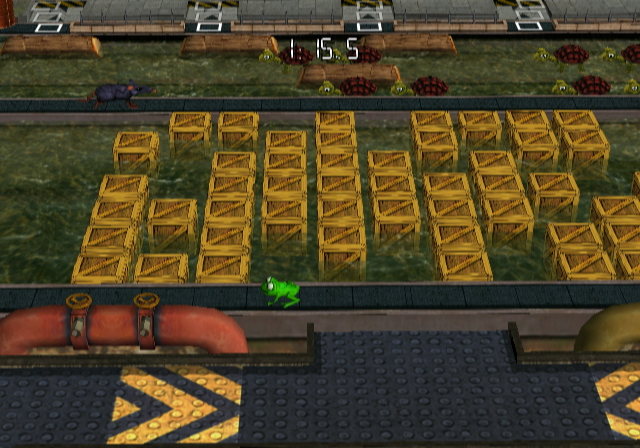 Pantallazo de Frogger Returns (Wii Ware) para Wii