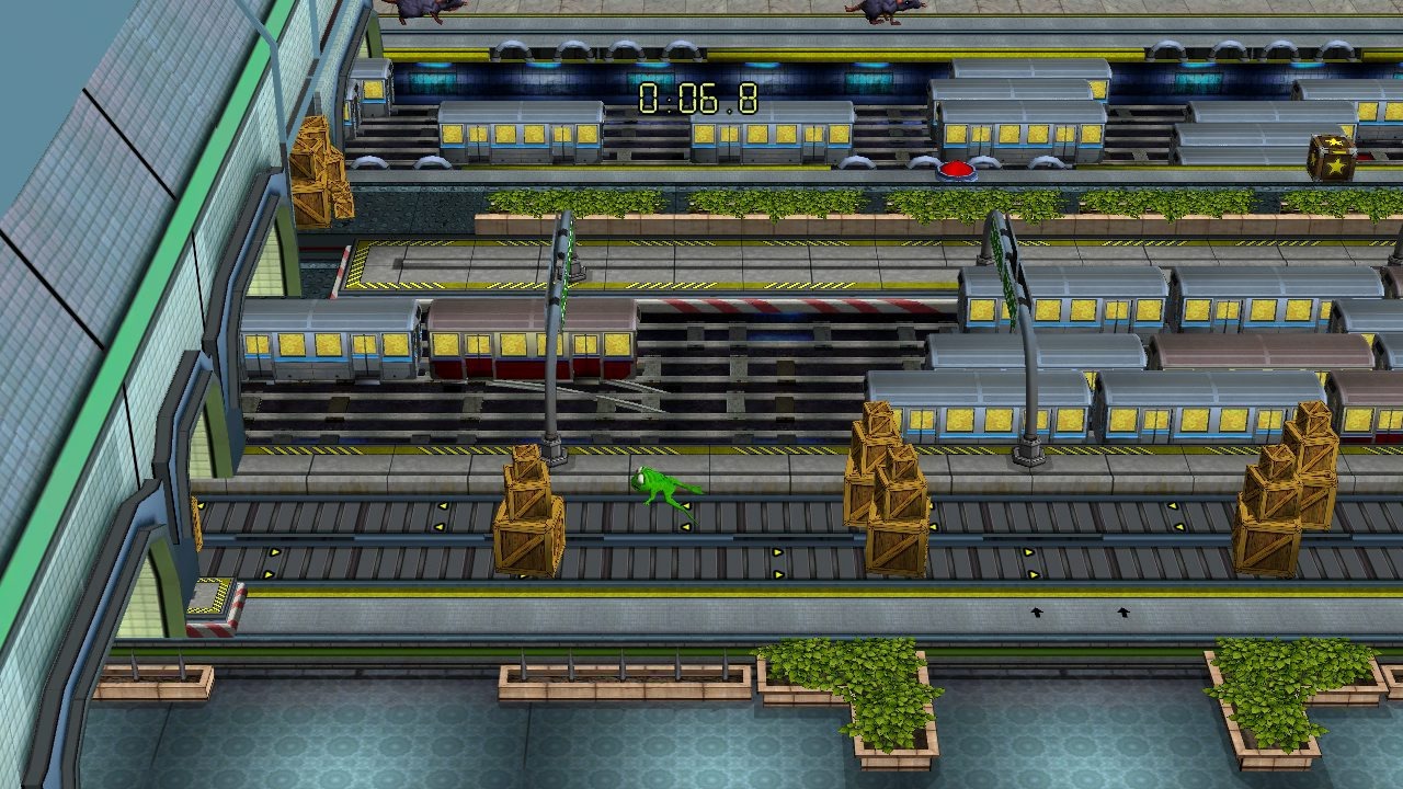 Pantallazo de Frogger Returns (Wii Ware) para Wii
