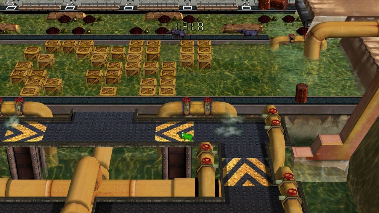 Pantallazo de Frogger Returns (Wii Ware) para Wii