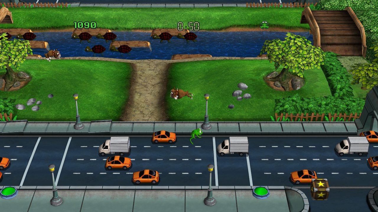 Pantallazo de Frogger Returns (Wii Ware) para Wii