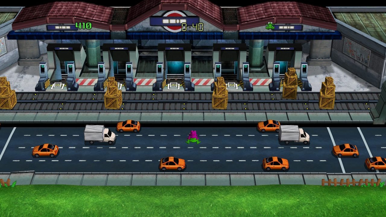 Pantallazo de Frogger Returns (Wii Ware) para Wii