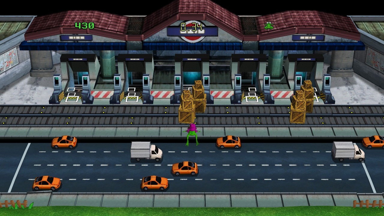 Pantallazo de Frogger Returns (Wii Ware) para Wii