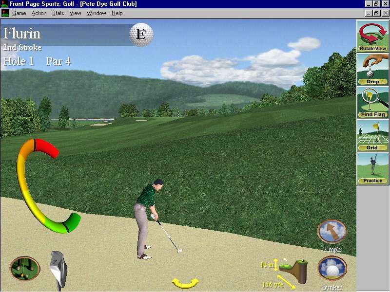 Pantallazo de Front Page Sports: Golf para PC