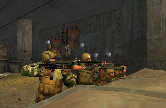 Pantallazo de Full Spectrum Warrior: Ten Hammers para PlayStation 2