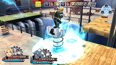 Pantallazo de Fullmetal Alchemist: Yakusoku no Hi he para PSP