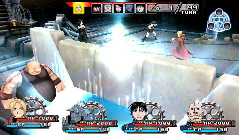 Pantallazo de Fullmetal Alchemist: Yakusoku no Hi he para PSP