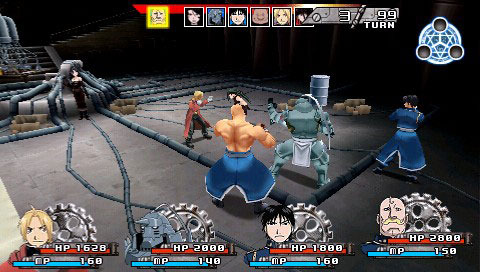 Pantallazo de Fullmetal Alchemist: Yakusoku no Hi he para PSP