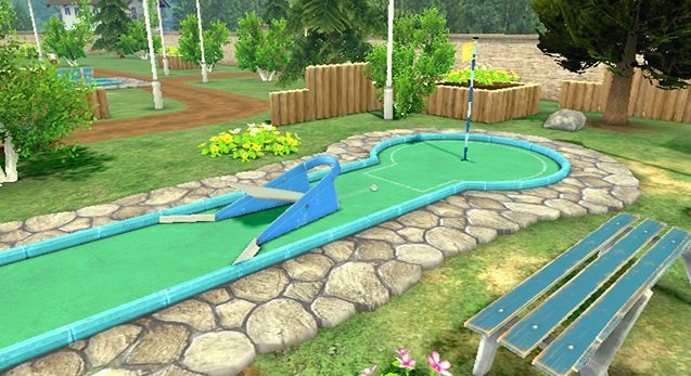 Pantallazo de Fun! Fun! Minigolf (Wii Ware) para Wii