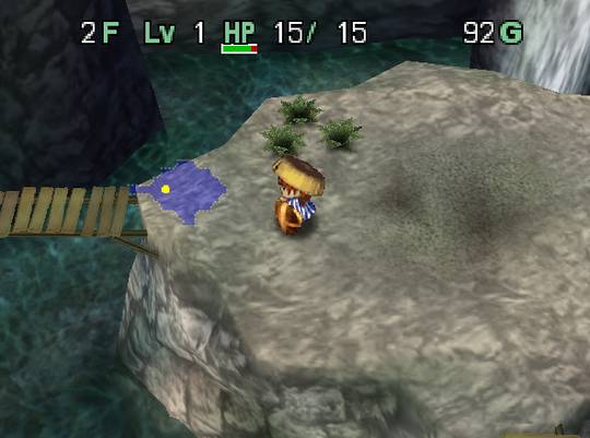 Pantallazo de Fushigi no Dungeon: Fuurai no Shiren 2 para Nintendo 64
