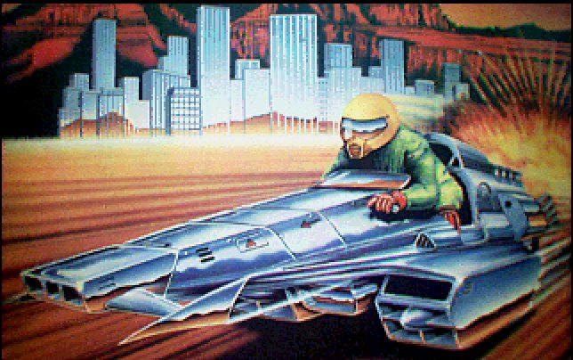 Pantallazo de Future Bike Simulator para Amiga