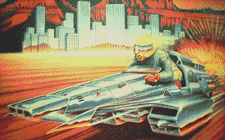Pantallazo de Future Bike Simulator para Atari ST