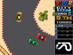 Pantallazo de G.G Series Drift Circuit 2 para Nintendo DS