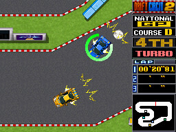Pantallazo de G.G Series Drift Circuit 2 para Nintendo DS