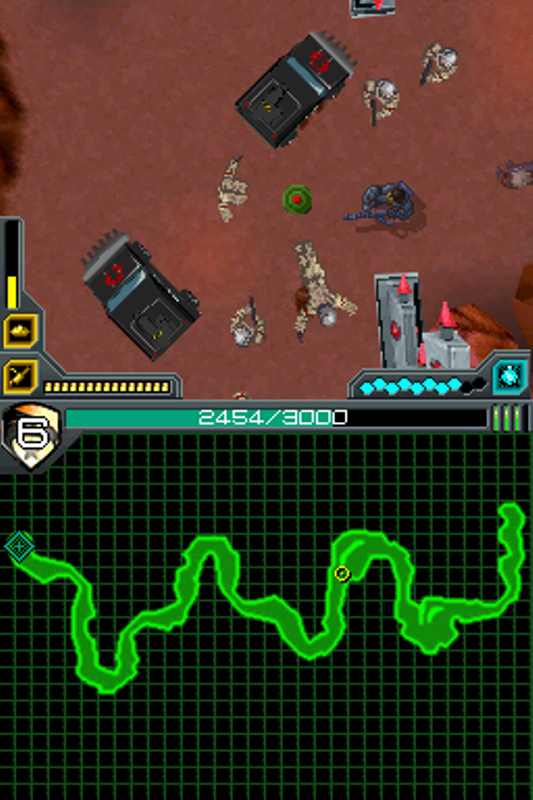 Pantallazo de G.I. Joe: The Rise of the Cobra para Nintendo DS