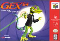 Caratula de GEX 64: Enter the Gecko para Nintendo 64