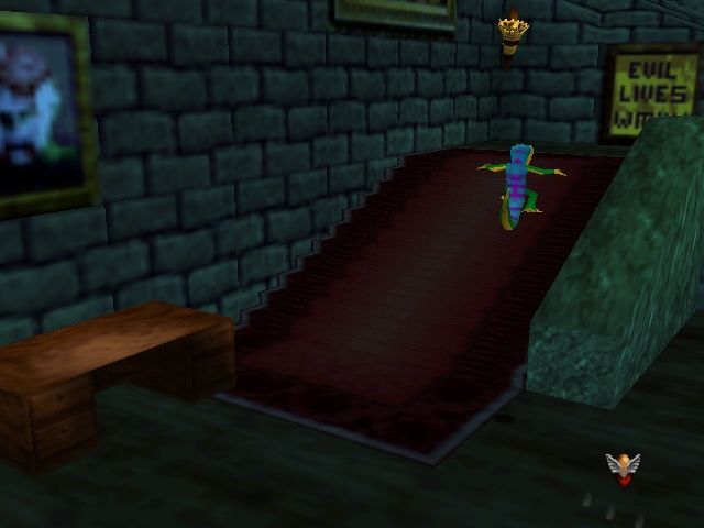 Pantallazo de GEX 64: Enter the Gecko para Nintendo 64