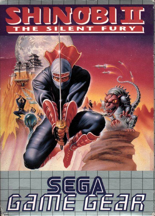 Caratula de GG Shinobi II, The (Europa) para Gamegear