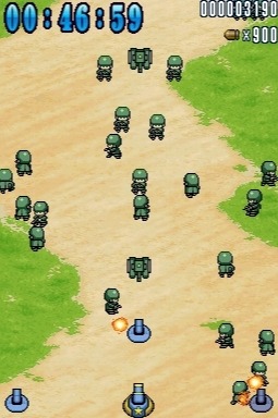 Pantallazo de GO Series Defence Wars (Dsi Ware) para Nintendo DS