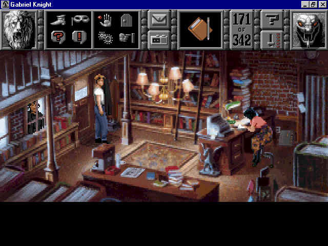 Pantallazo de Gabriel Knight: Sins of the Fathers para PC