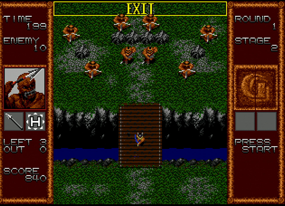 Pantallazo de Gain Ground (Consola Virtual) para Wii