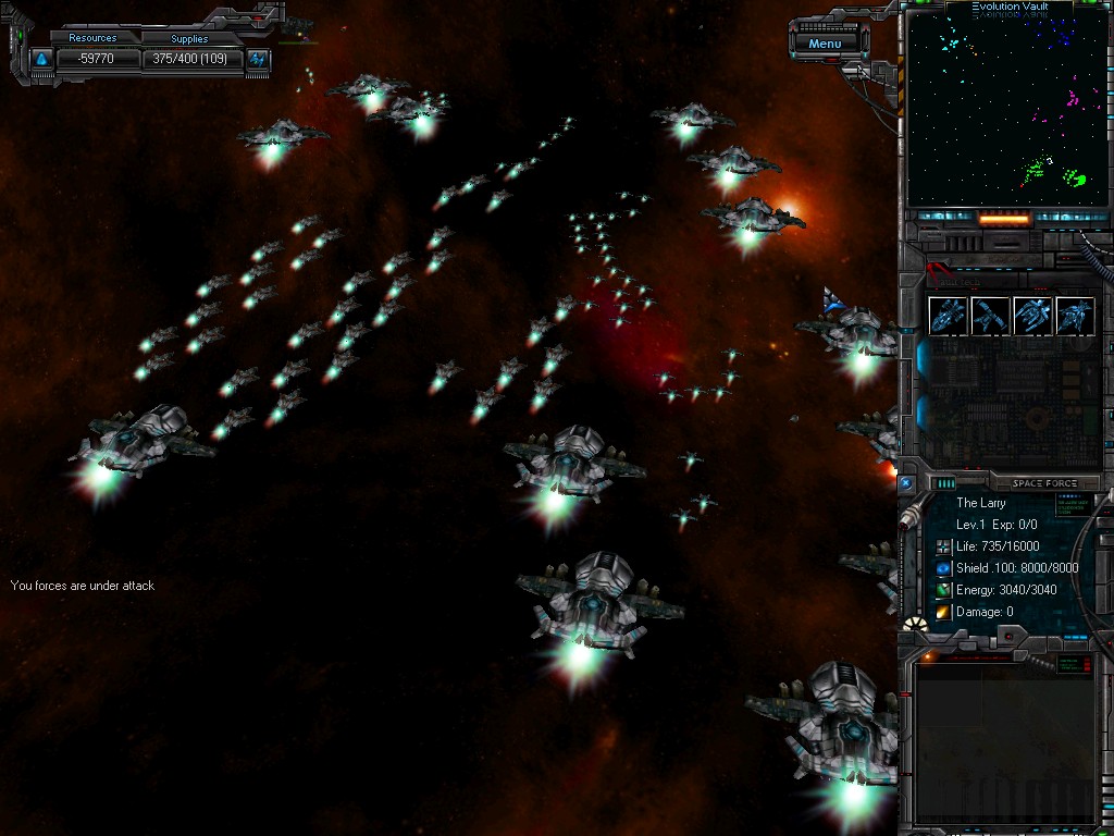 Pantallazo de Galactic Dream: Rage of War para PC