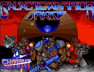 Pantallazo de Galactic Warrior Rats para Amiga