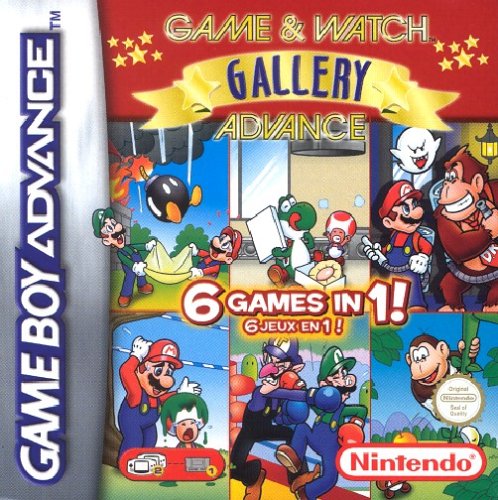 Caratula de Game & Watch Gallery Advance para Game Boy Advance