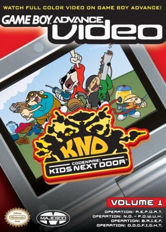 Caratula de Game Boy Advance Video: Codename -- Kids Next Door Vol. 1 para Game Boy Advance