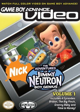 Caratula de Game Boy Advance Video: The Adventures of Jimmy Neutron, Boy Genius Vol. 1 para Game Boy Advance