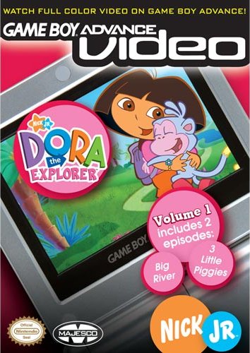 Caratula de Game Boy Advanced Video - Dora the Explorer - Volume 1 para Game Boy Advance