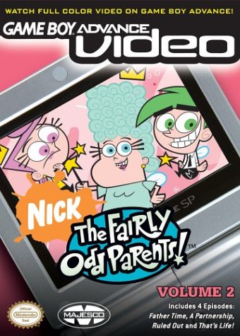 Caratula de Game Boy Advanced Video - Fairly Odd Parents Volume 2 para Game Boy Advance