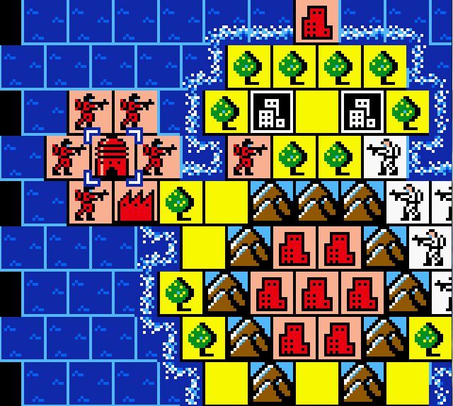 Pantallazo de Gameboy Wars 2 (Japonés) para Game Boy Color