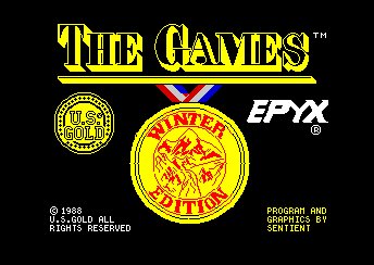 Pantallazo de Games - Winter Edition, The para Spectrum
