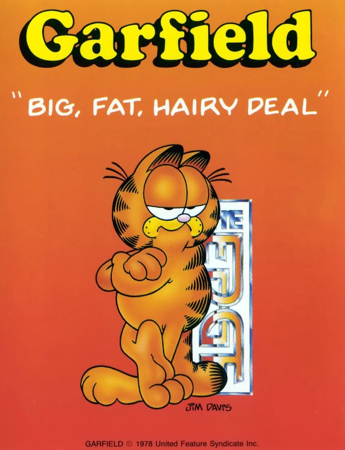 Caratula de Garfield: Big, Fat, Hairy Deal para Amiga