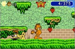 Pantallazo de Garfield: The Search for Pooky para Game Boy Advance