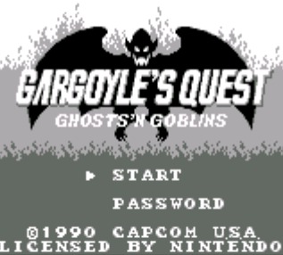 Pantallazo de Gargoyle's Quest - Ghosts'n Goblins para Game Boy