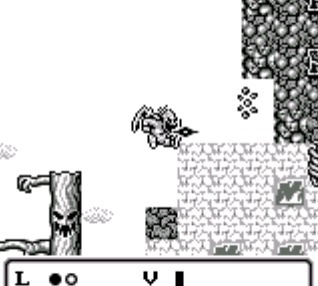 Pantallazo de Gargoyle's Quest - Ghosts'n Goblins para Game Boy