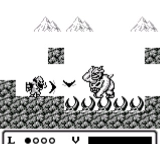 Pantallazo de Gargoyle's Quest - Ghosts'n Goblins para Game Boy