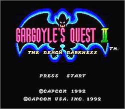 Pantallazo de Gargoyle's Quest II: The Demon Darkness para Nintendo (NES)