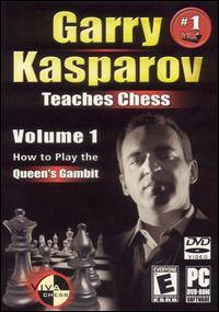 Caratula de Garry Kasparov Teaches Chess: Volume 1 -- How to Play the Queen's Gambit para PC