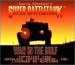 Pantallazo de Garry Kitchen's Super Battletank: War in the Gulf para Super Nintendo