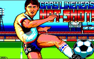 Pantallazo de Garry Lineker's Hot Shot! para Amstrad CPC