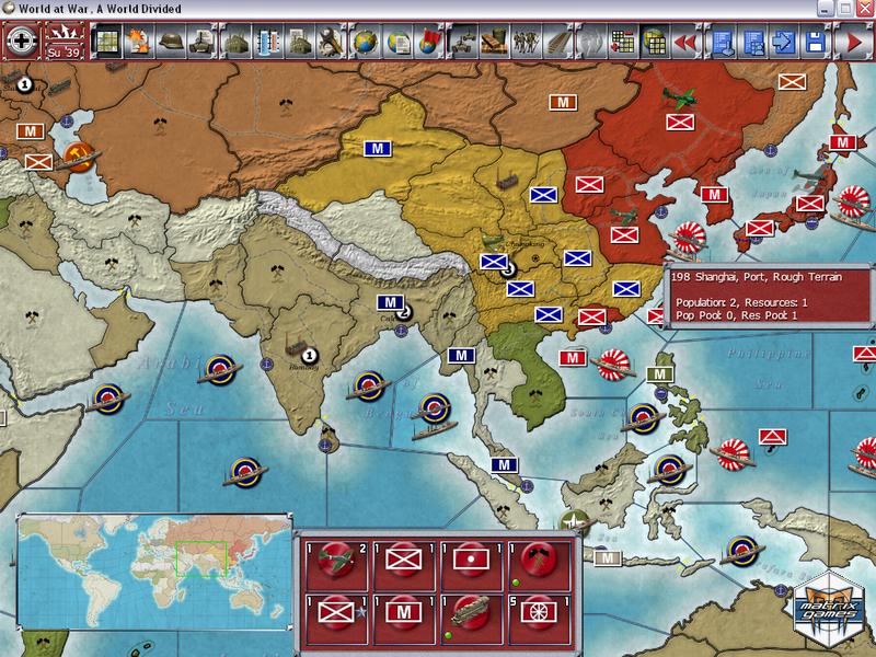Pantallazo de Gary Grigsby's - World at War: A World Divided para PC