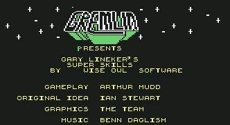 Pantallazo de Gary Lineker's Super Skills para Commodore 64